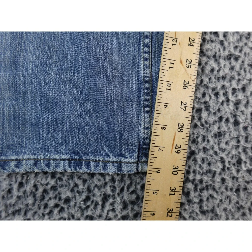 Levis 514‎ Straight Fit Mens Jeans Medium Wash Blue Denim 31x32